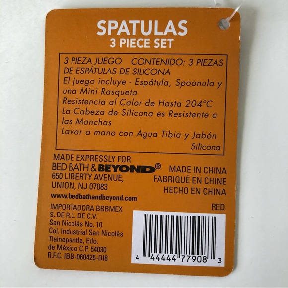 NWT Silicone Spatula Set - Picture 5 of 5